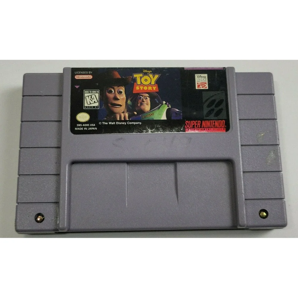 TOY STORY SUPER‎ NINTENDO GAME SNES DISNEY GAME!